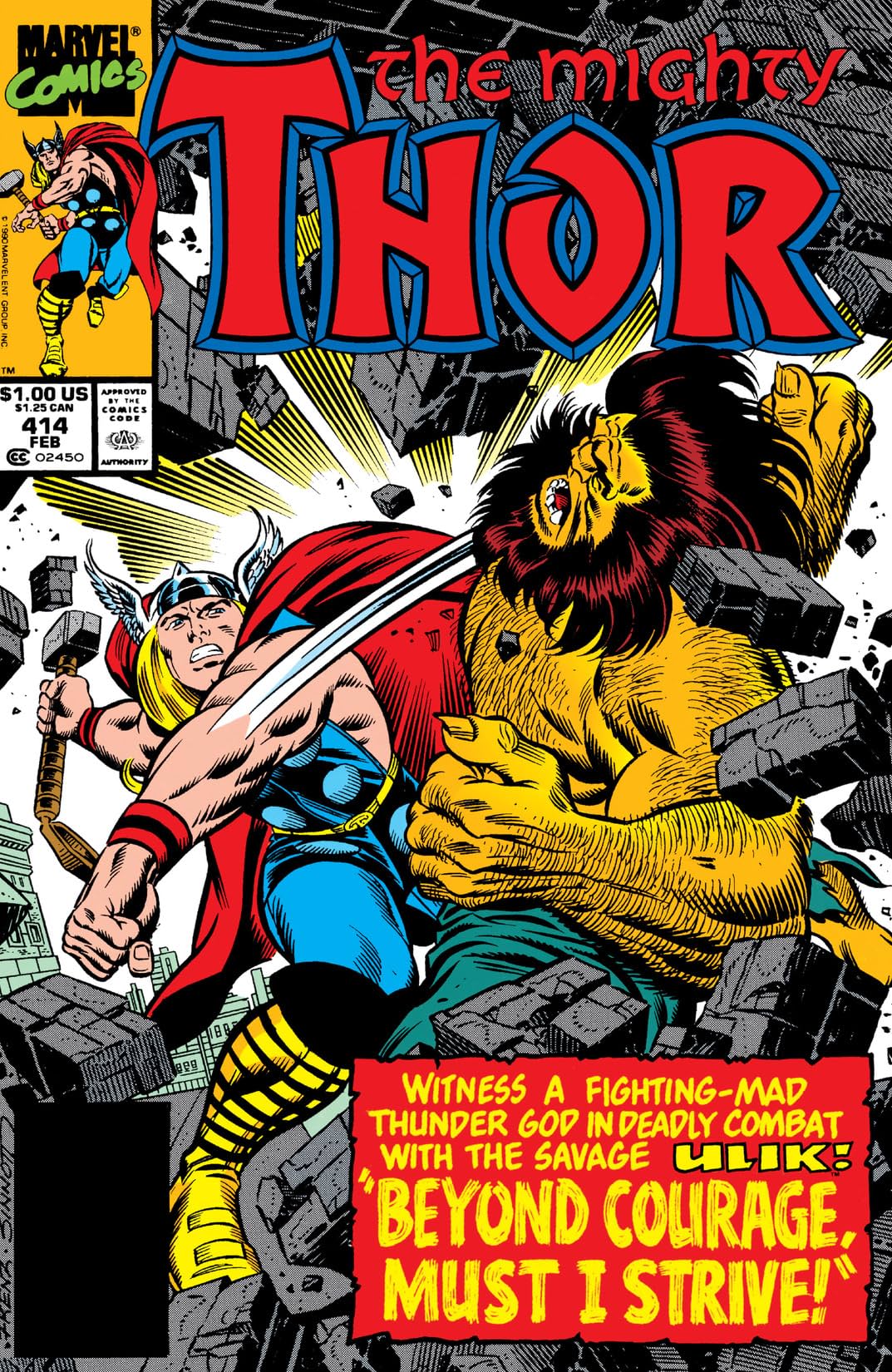 Thor (1966-1996) #414