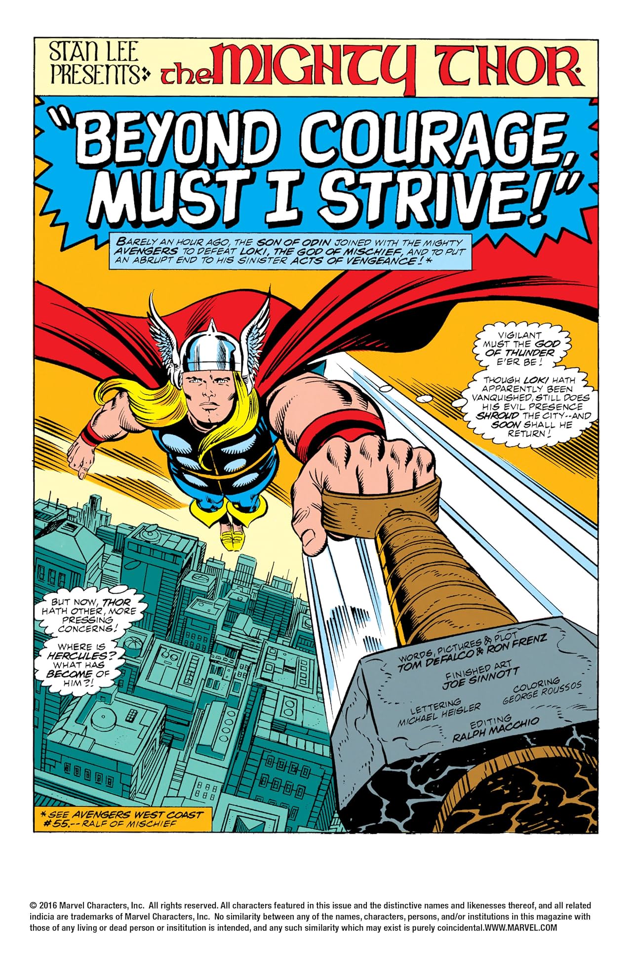 Thor (1966-1996) #414