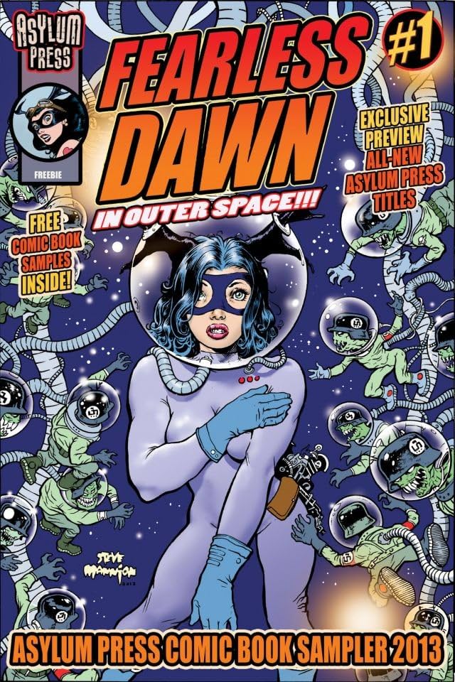Fearless Dawn Asylum Press Sampler Free Comic Book 13 Comics By Comixology