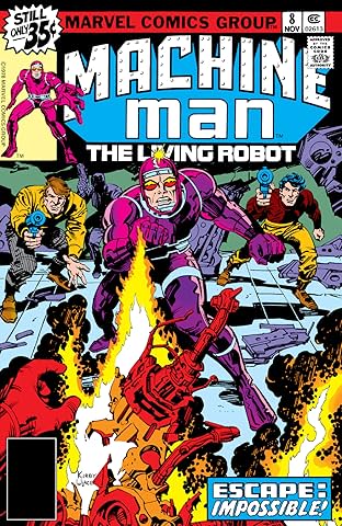 Machine Man (1978-1981) #8