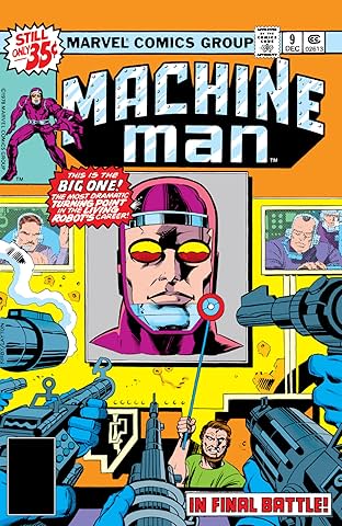 Machine Man (1978-1981) #9