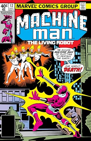 Machine Man (1978-1981) #12