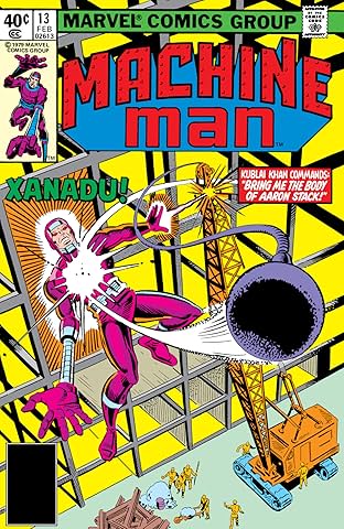 Machine Man (1978-1981) #13