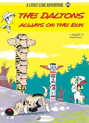 Lucky Luke Tome 34: The Daltons Always on the Run