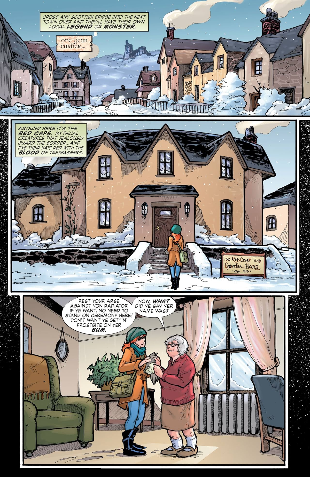 Red Thorn (2015-2016) Vol. 1: Glasgow Kiss