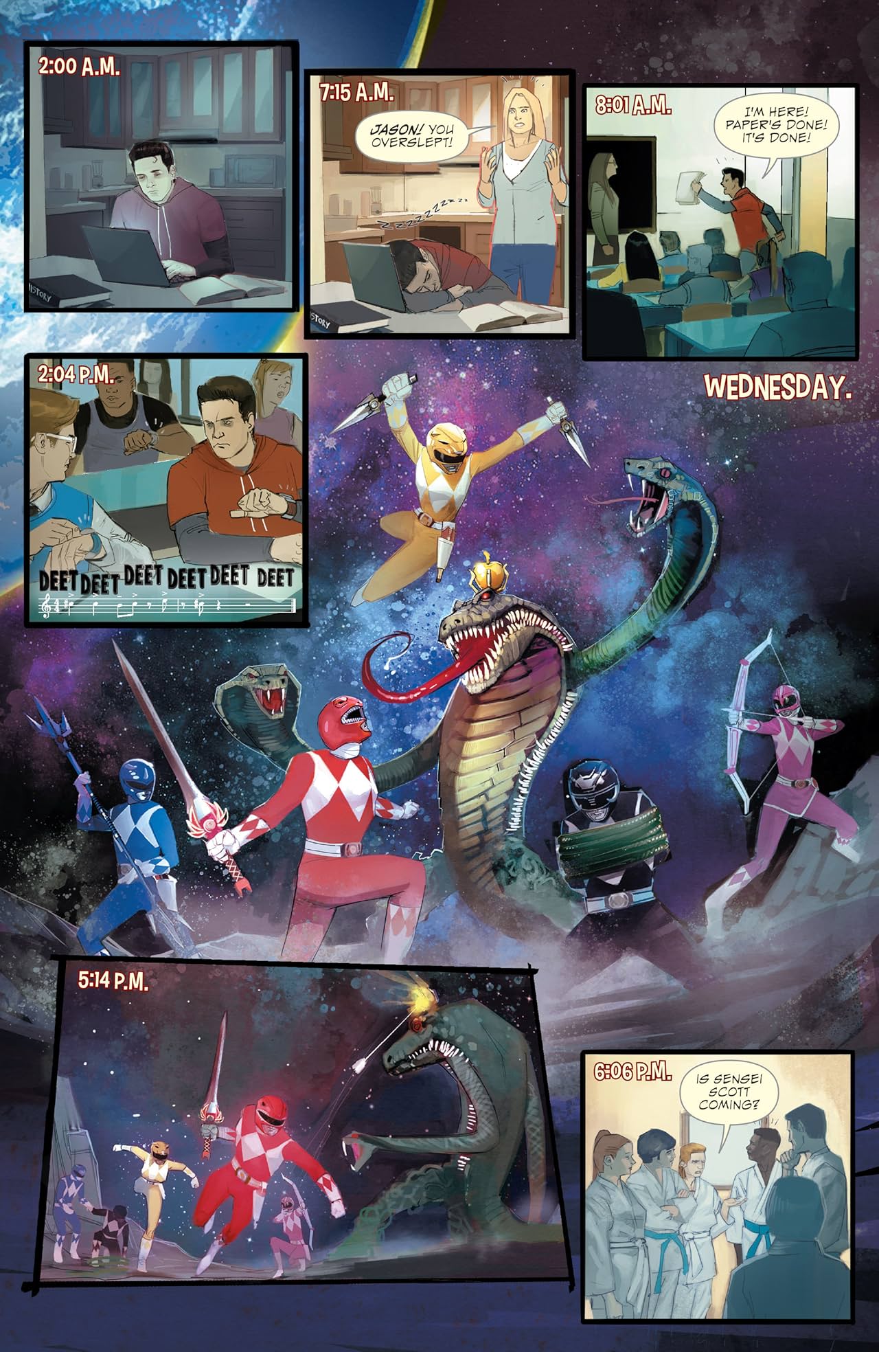 Mighty Morphin Power Rangers 2016 Annual
