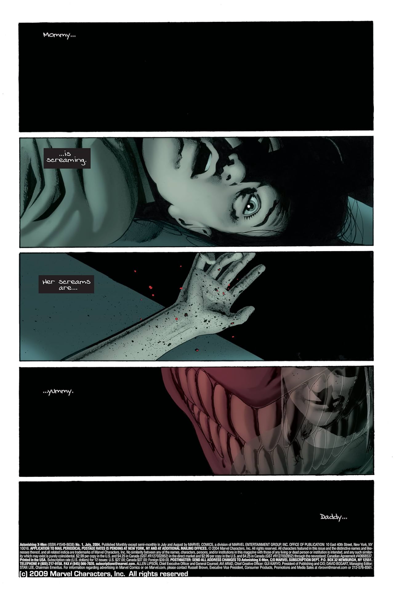 Astonishing X-Men (2004-2013) #1