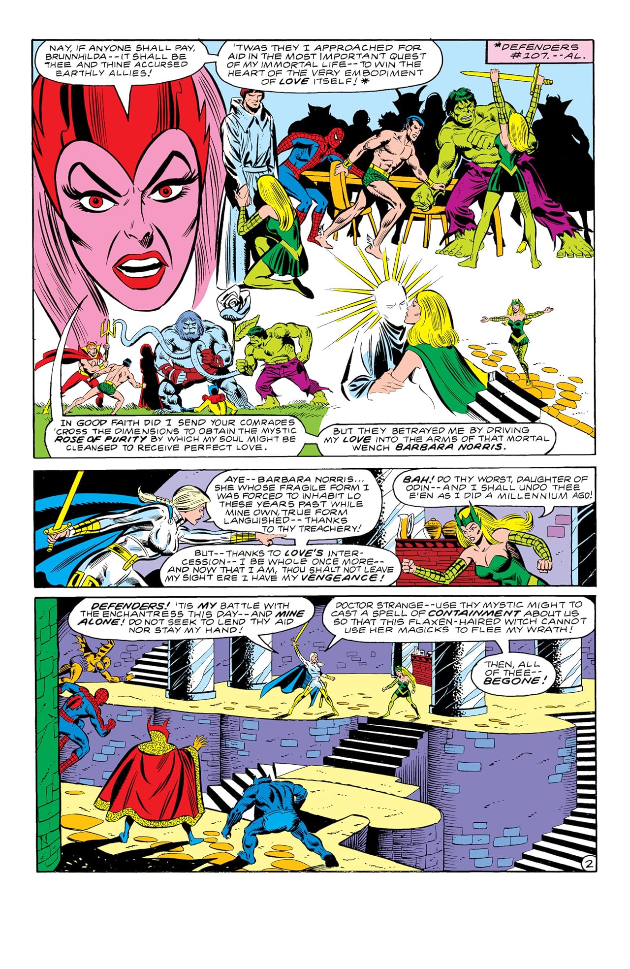 Defenders (1972-1986) #109