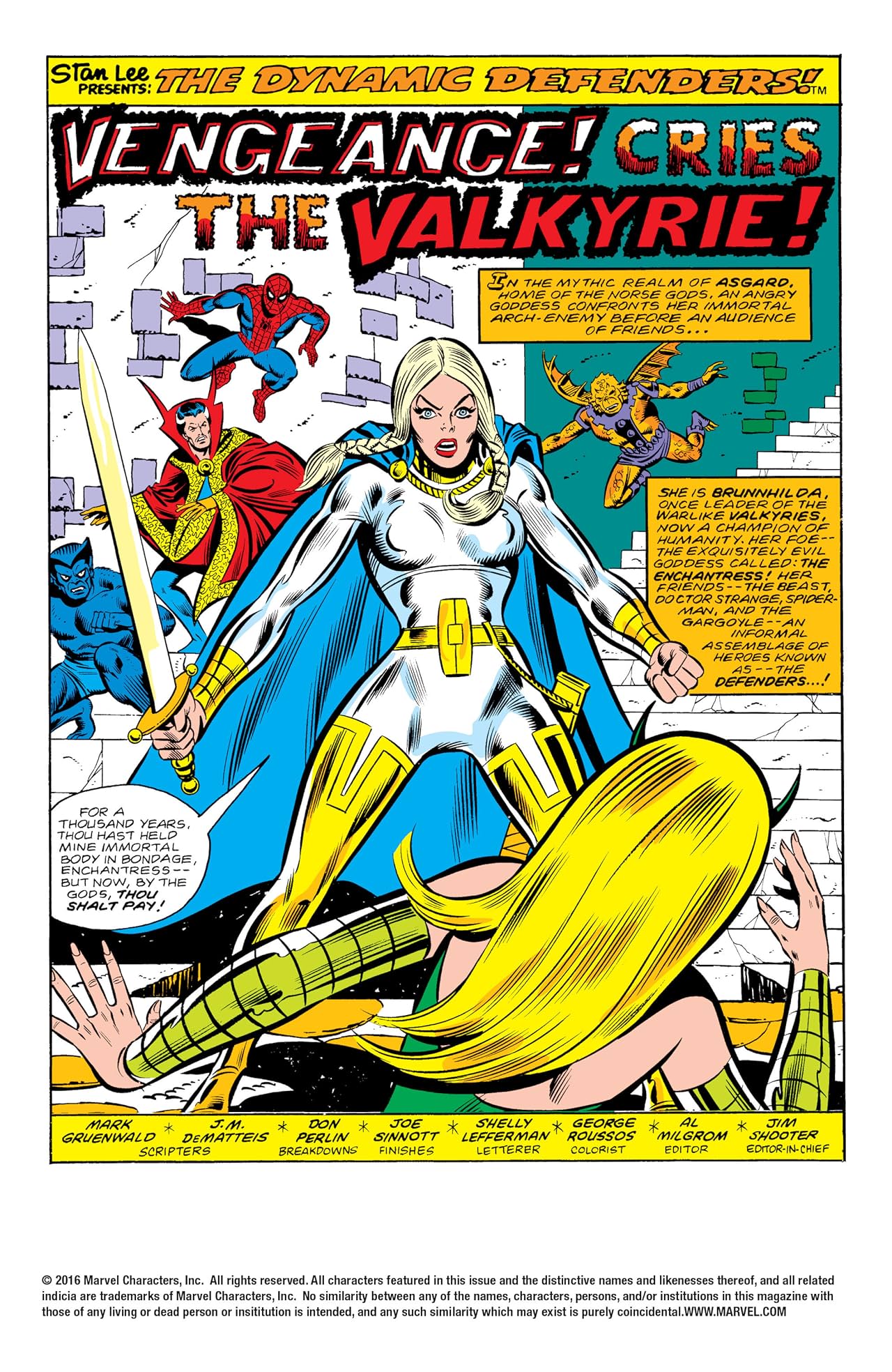 Defenders (1972-1986) #109