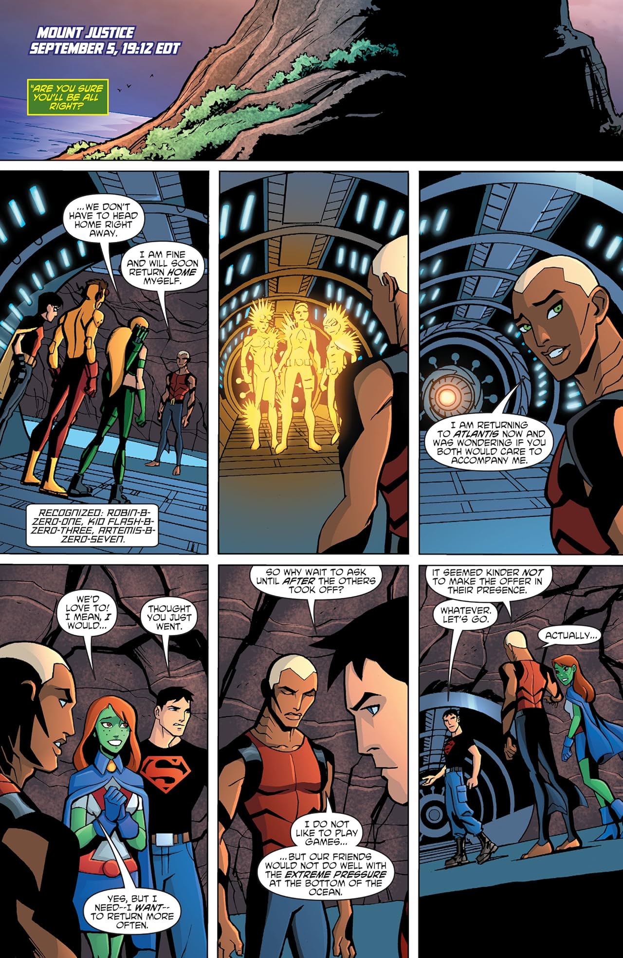 Young Justice (2011-2013) Vol. 3: Creature Features