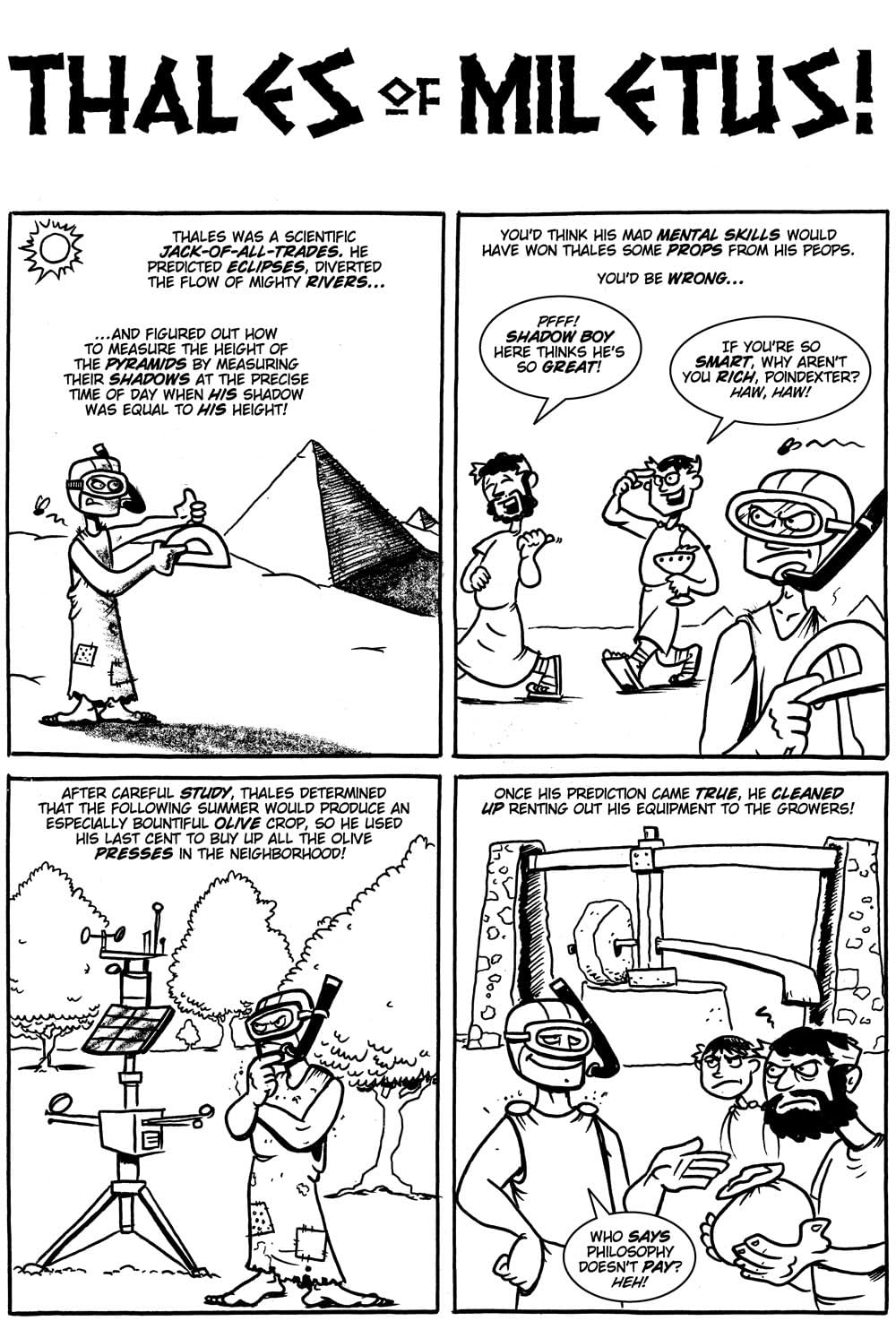 Action Philosophers #1: The Pre-socratics and Plato!