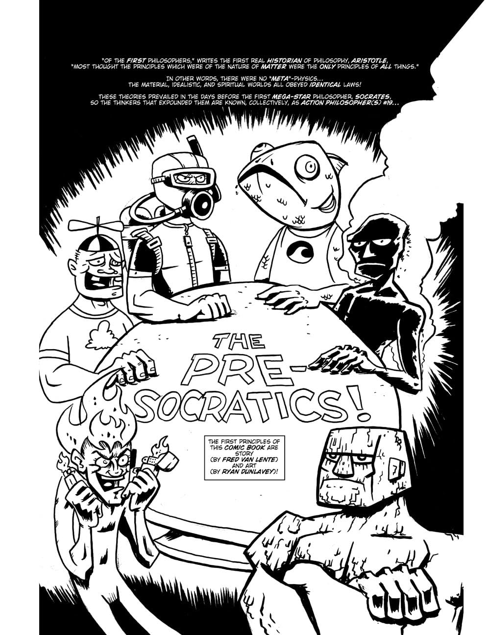 Action Philosophers #1: The Pre-socratics and Plato!