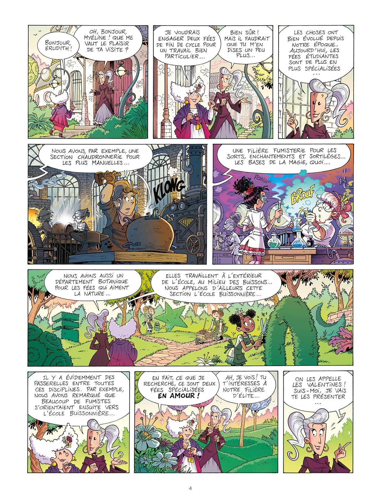 Les Fées Valentines Vol. 1: Traversine au bois dormant