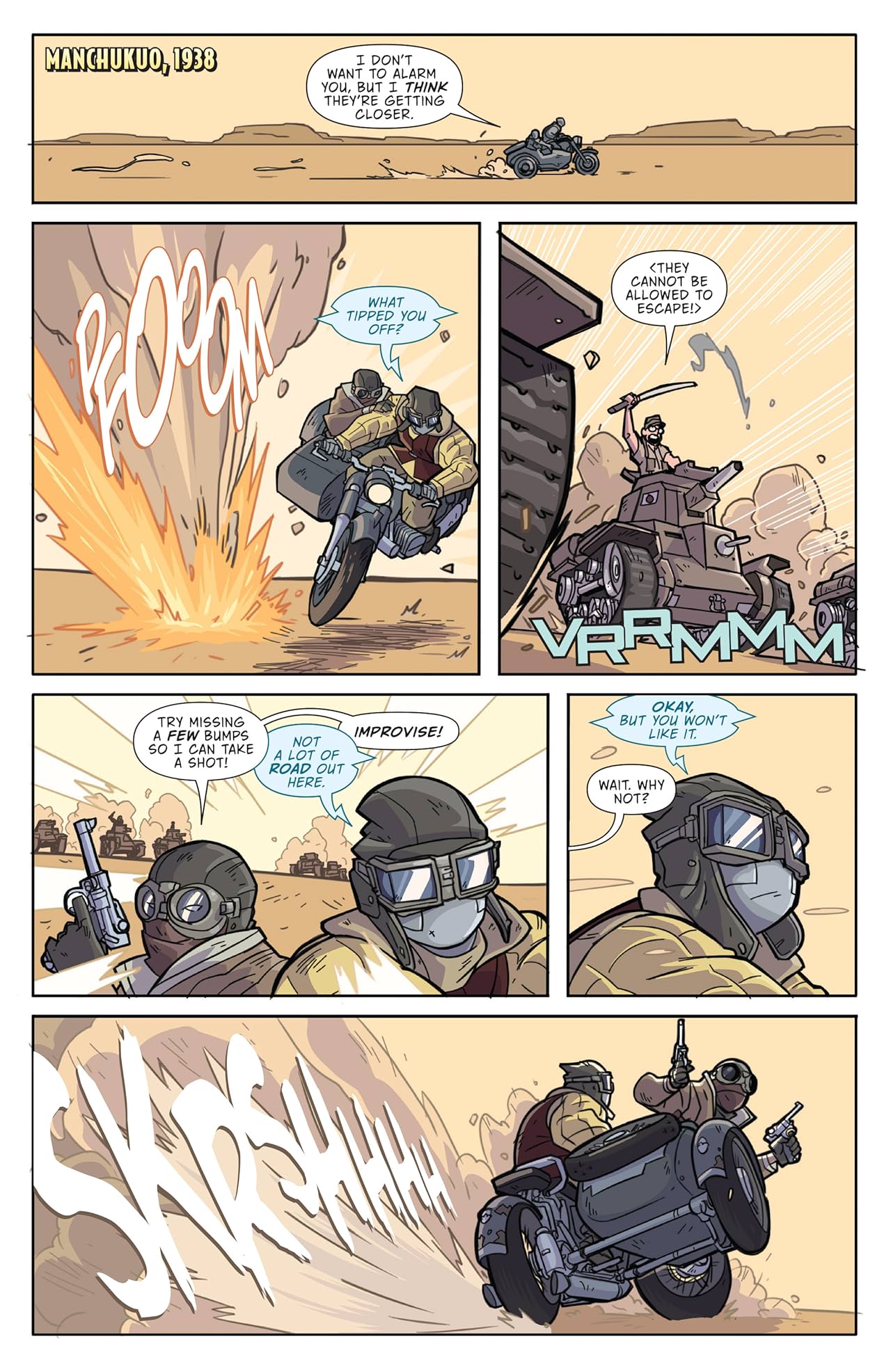 Atomic Robo and the Temple of Od #1
