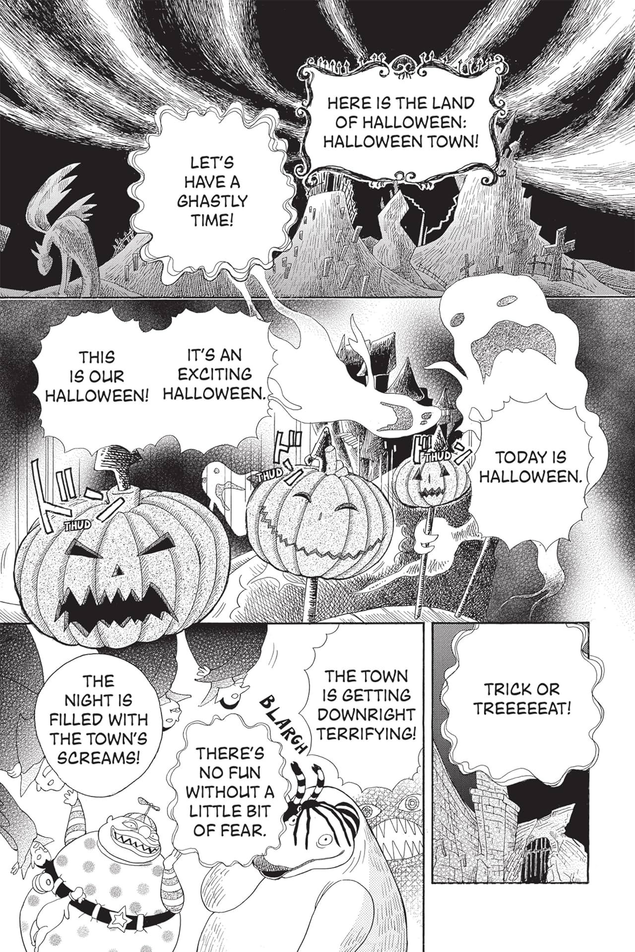Disney Manga: Tim Burton's The Nightmare Before Christmas