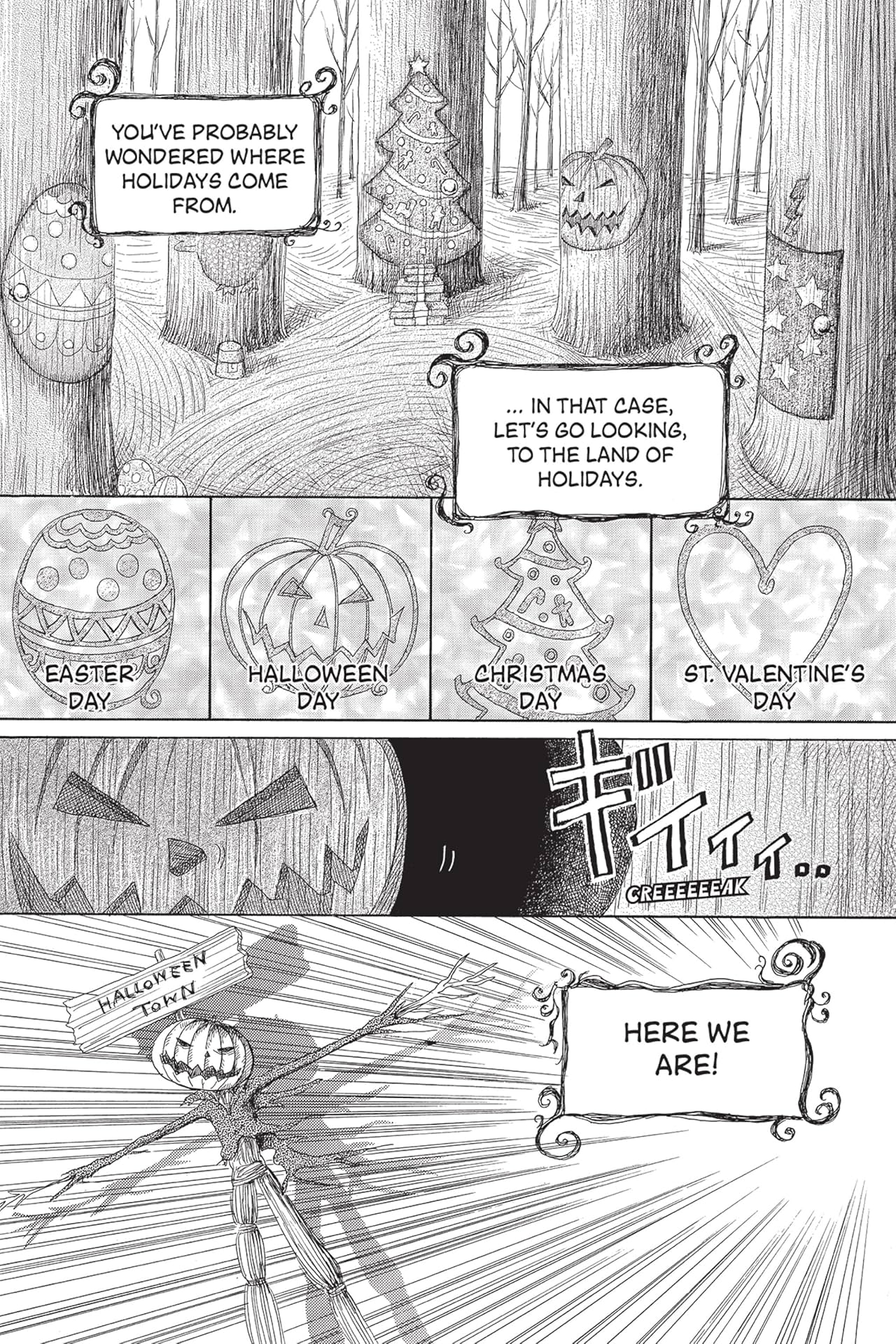 Disney Manga: Tim Burton's The Nightmare Before Christmas