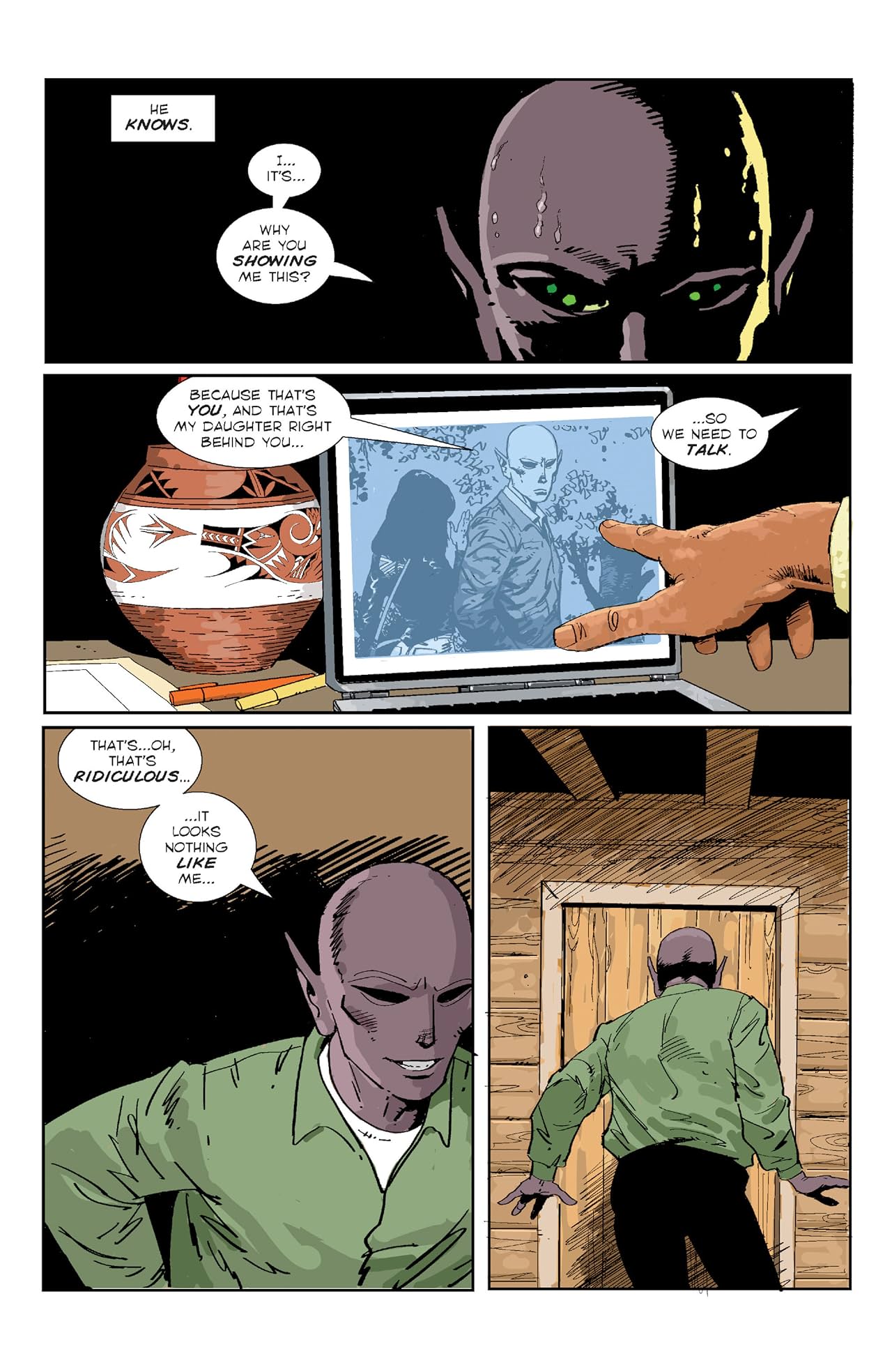 Resident Alien: The Man with No Name #3
