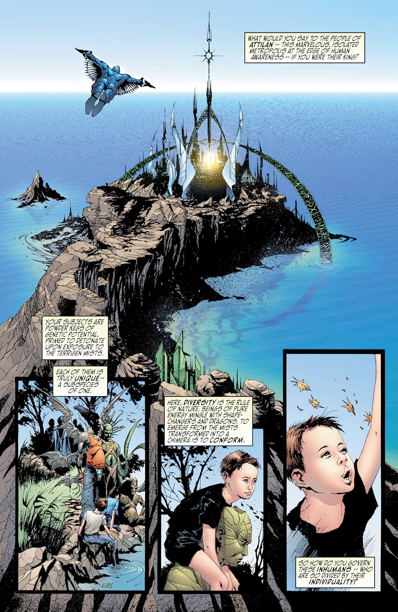 Inhumans (1998-1999) #1 (of 12)