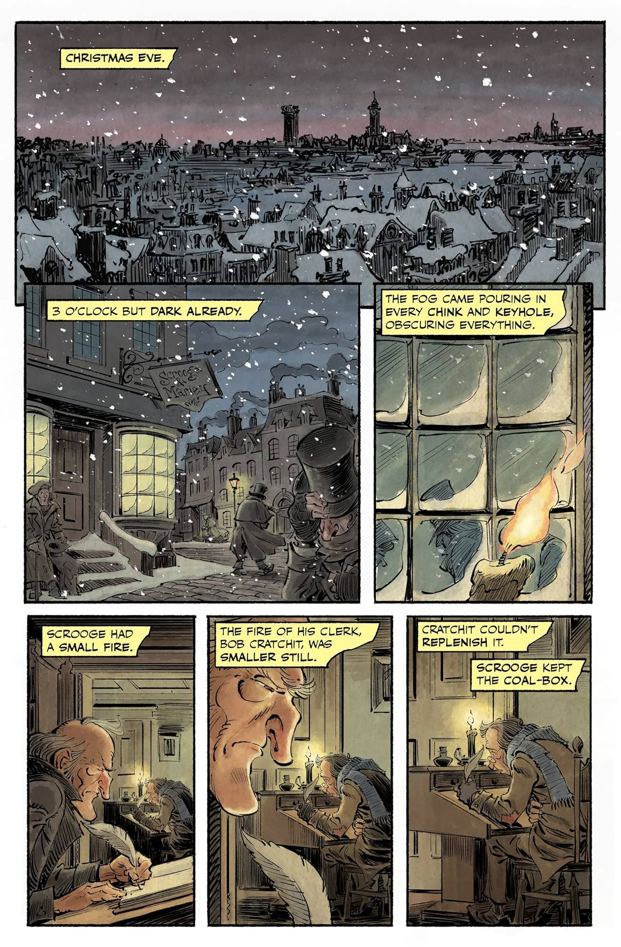 Harvey Kurtzman's Marley's Ghost (comiXology Originals): Based on A Christmas Carol by Charles Dickens