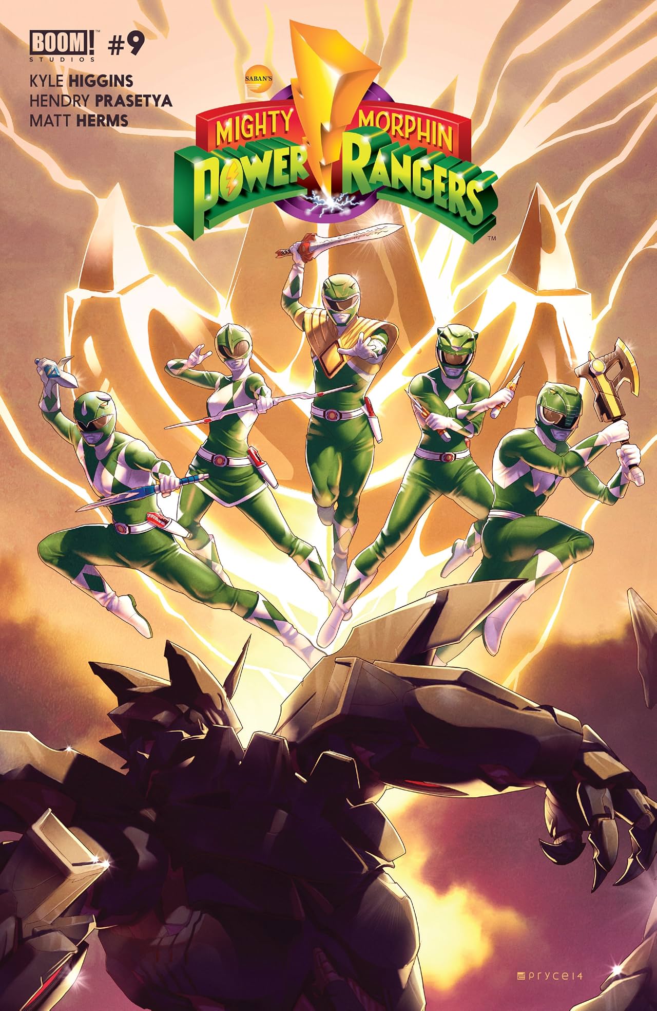 Mighty Morphin Power Rangers #9