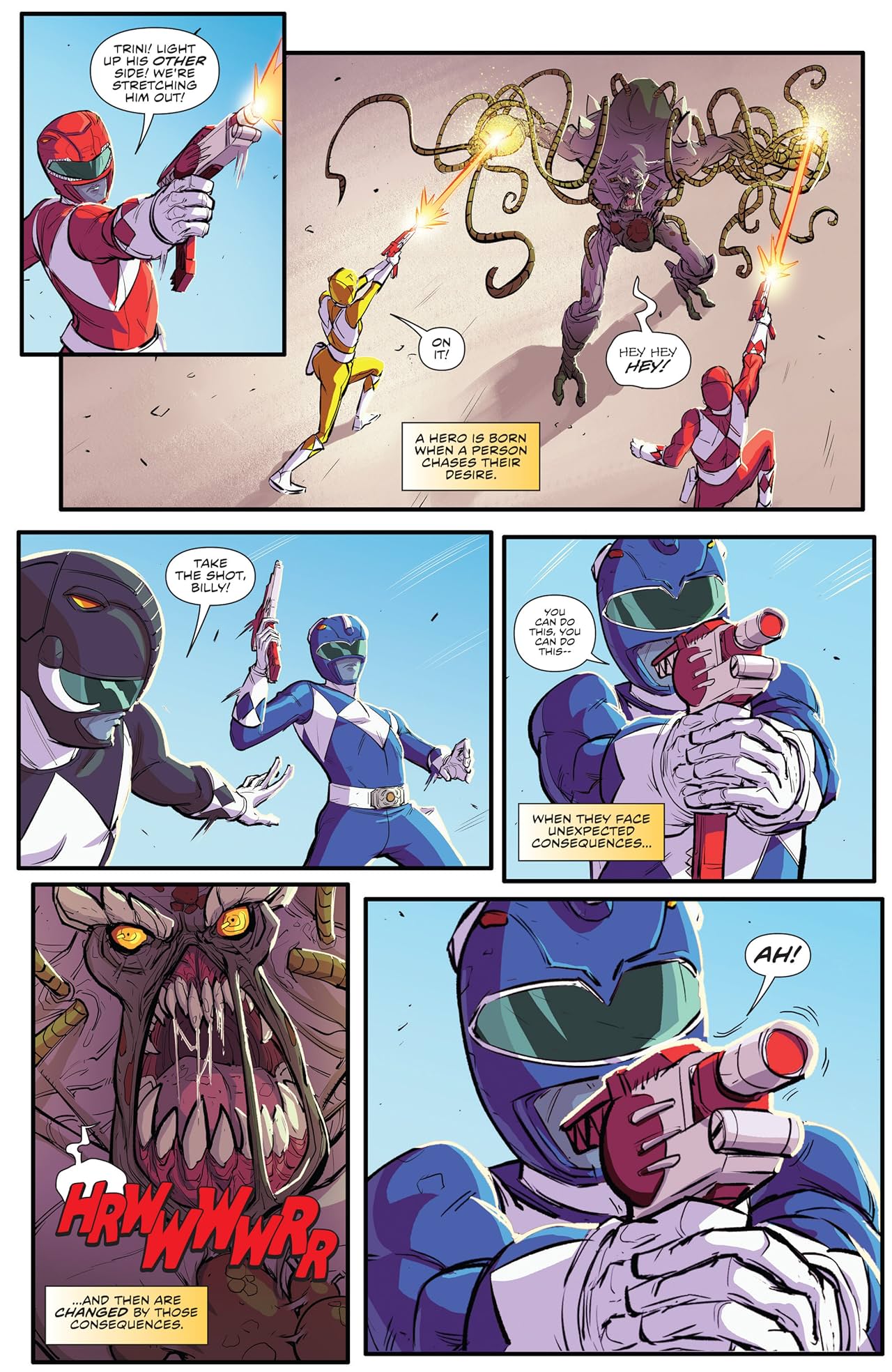 Mighty Morphin Power Rangers #10