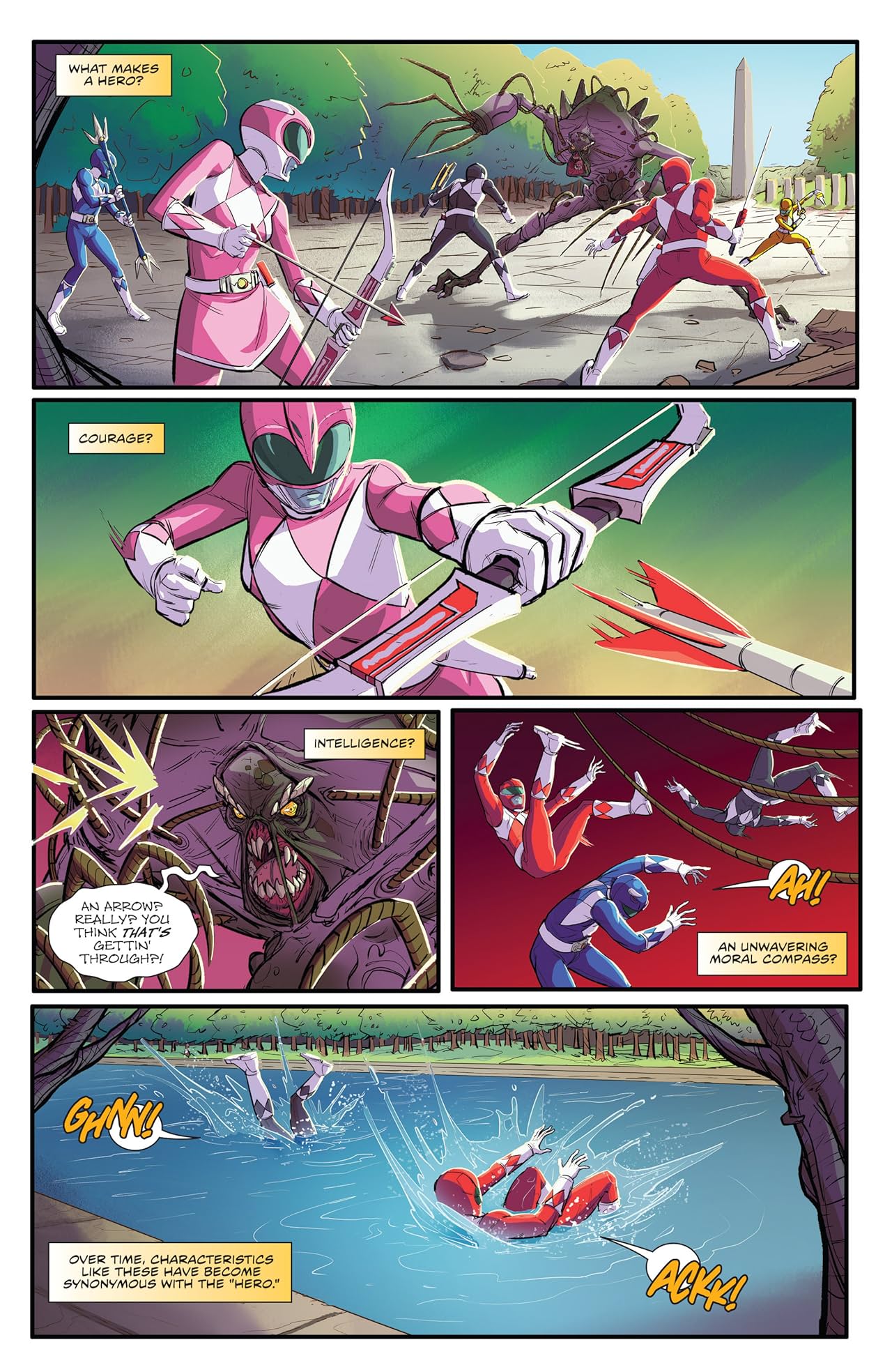 Mighty Morphin Power Rangers #10