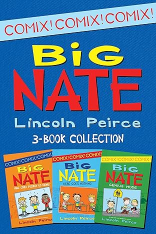 Big Nate Comix 3-Book Collection: What Could Possibly Go Wrong?, Here Goes Nothing, Genius Mode