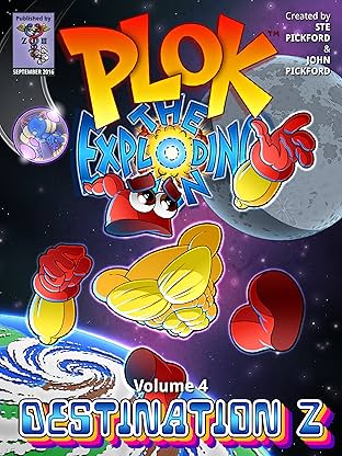 Plok The Exploding Man Vol. 4