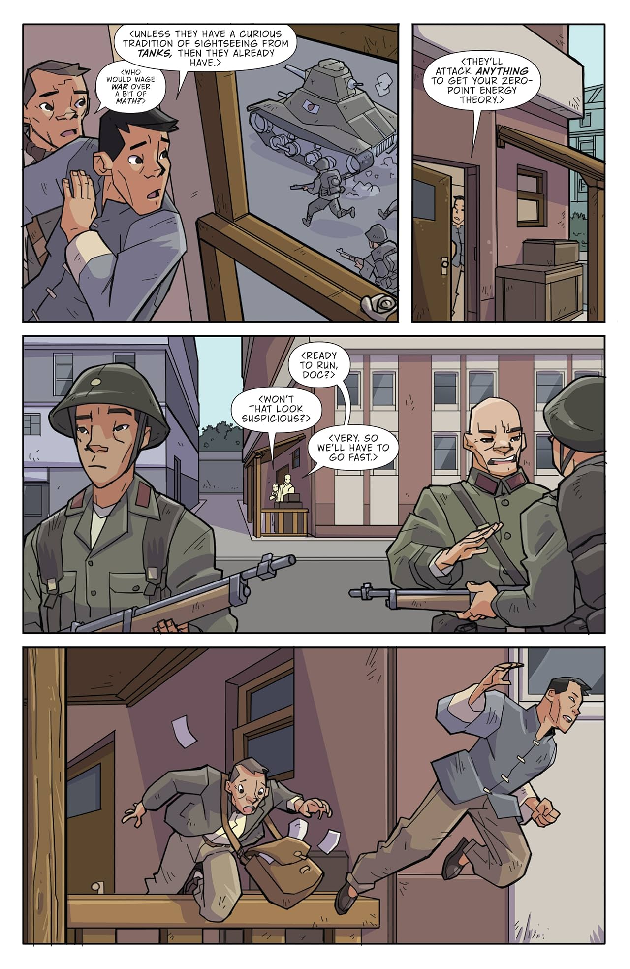 Atomic Robo and the Temple of Od #3