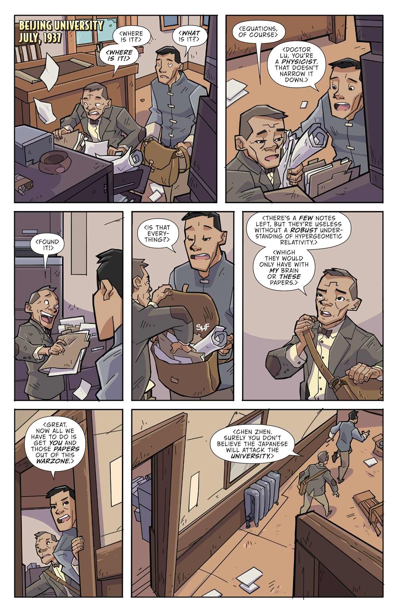 Atomic Robo and the Temple of Od #3