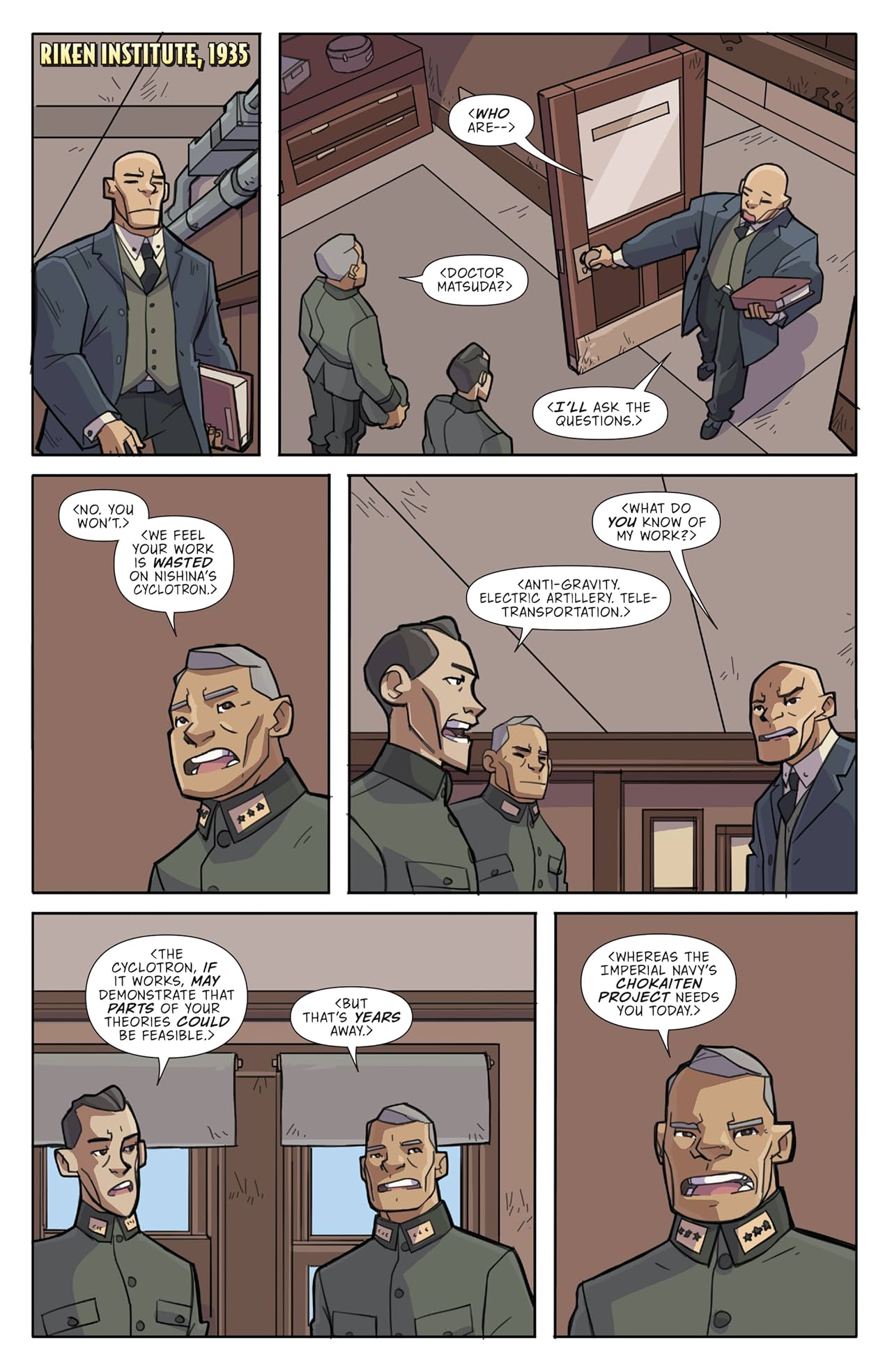 Atomic Robo and the Temple of Od #4