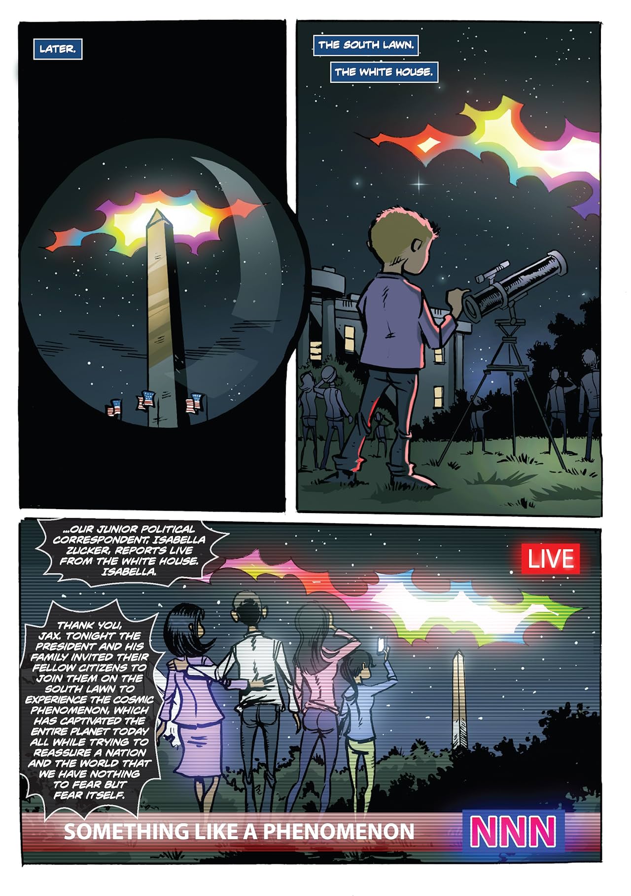 The Unconstitutional Actions and Adventures of the Dead Presidents #1