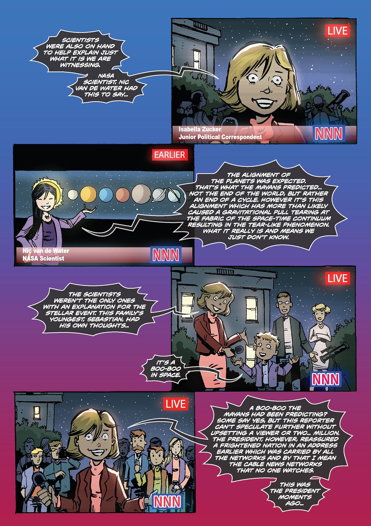 The Unconstitutional Actions and Adventures of the Dead Presidents #1