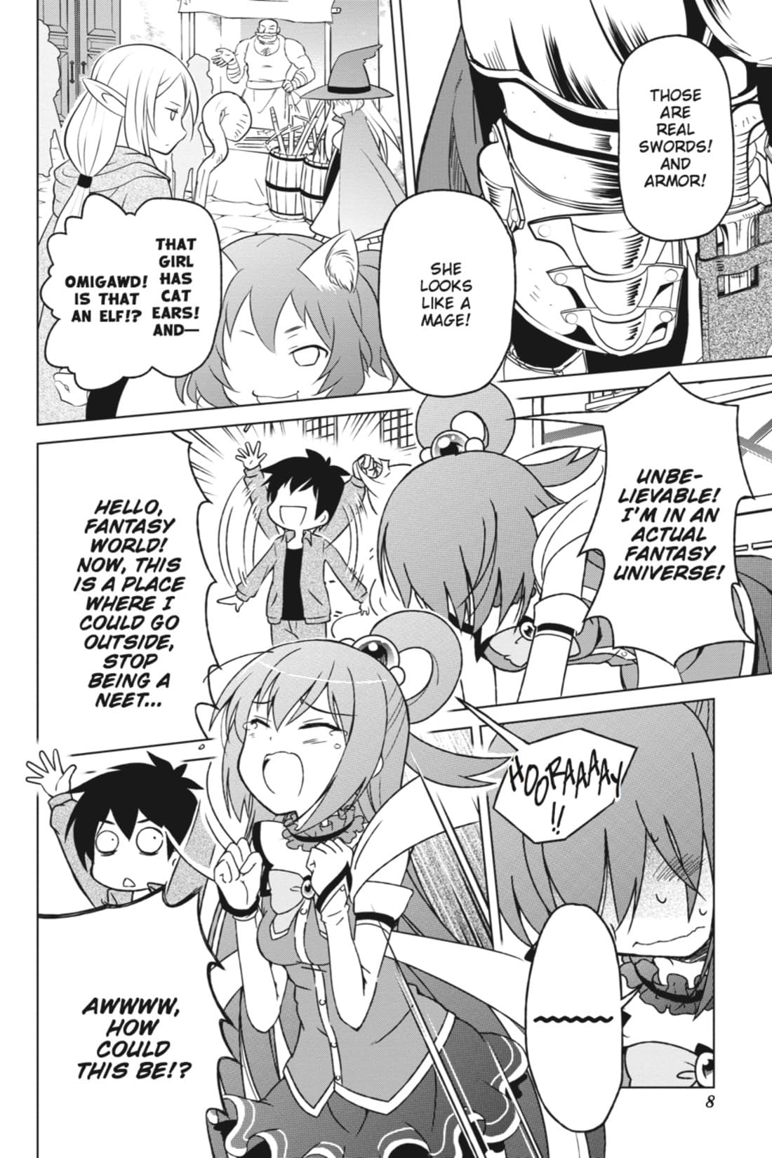 Konosuba: God's Blessing on This Wonderful World! Tome 1