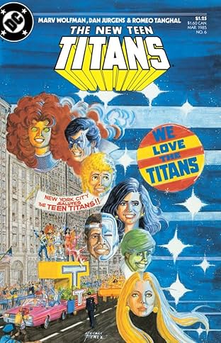 The New Teen Titans (1984-1996) #6