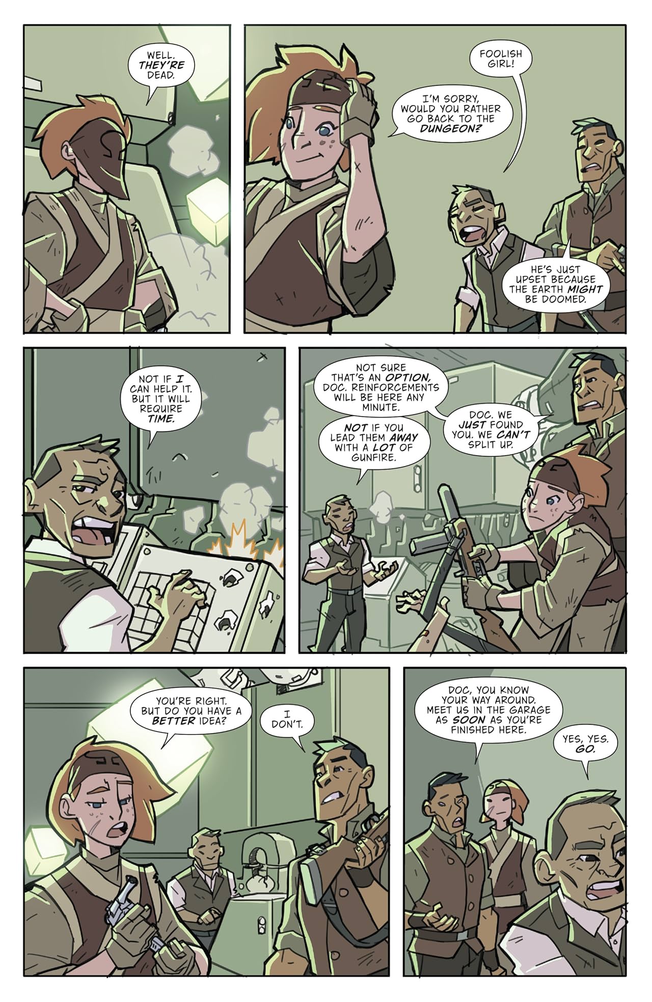 Atomic Robo and the Temple of Od #5
