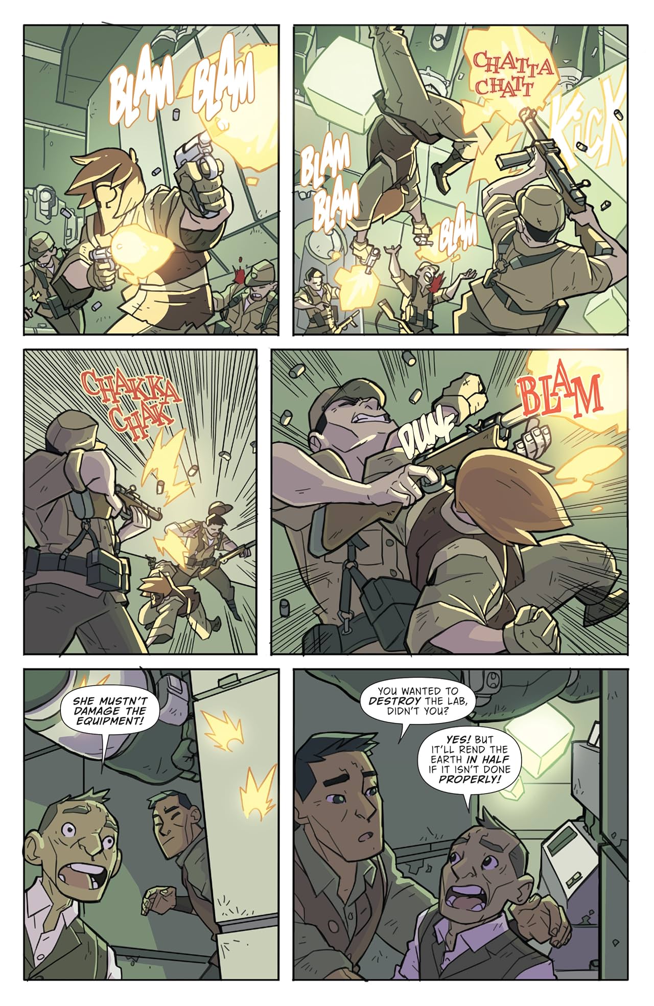 Atomic Robo and the Temple of Od #5