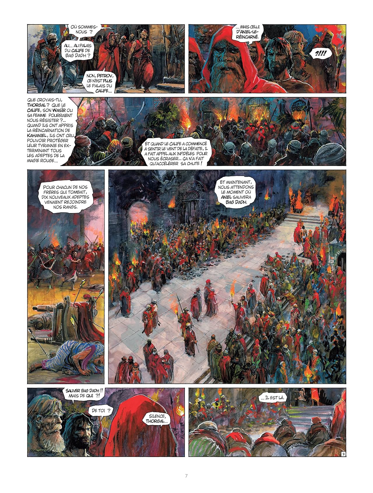 Thorgal Vol. 35: Le feu écarlate