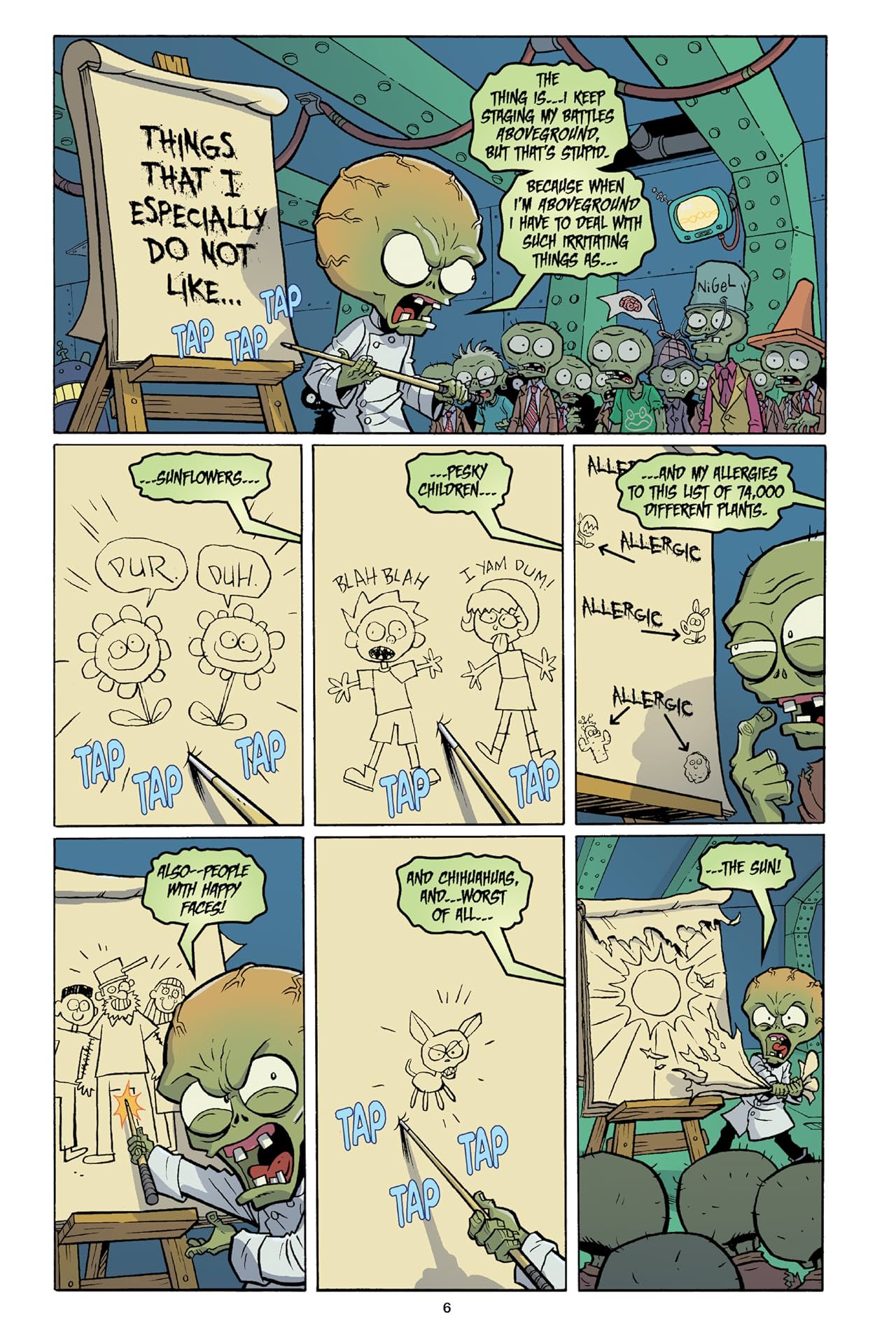 Plants vs. Zombies Vol. 6: Boom Boom Mushroom