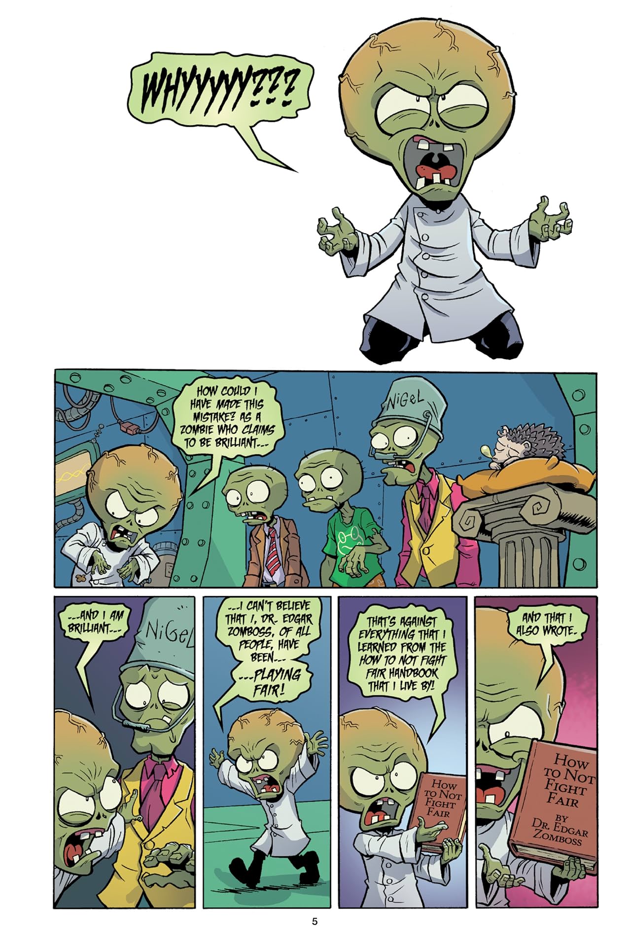 Plants vs. Zombies Vol. 6: Boom Boom Mushroom