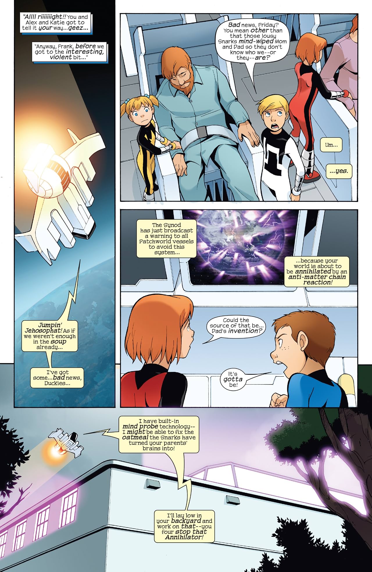 Power Pack: Day One (2008) 4 (of 4) .