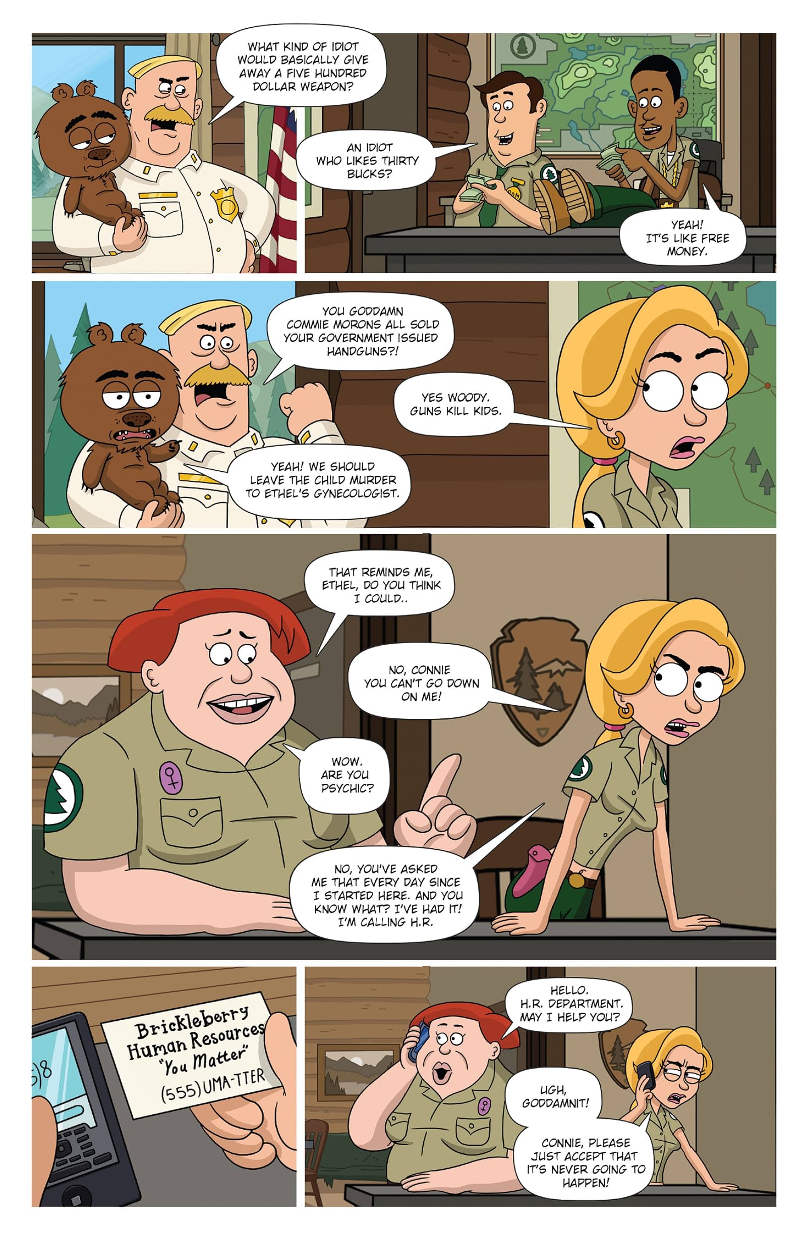 Brickleberry Vol 1 Armoogedden Eu Comics By Comixology