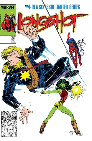 Longshot (1985-1986) #4 (of 6)