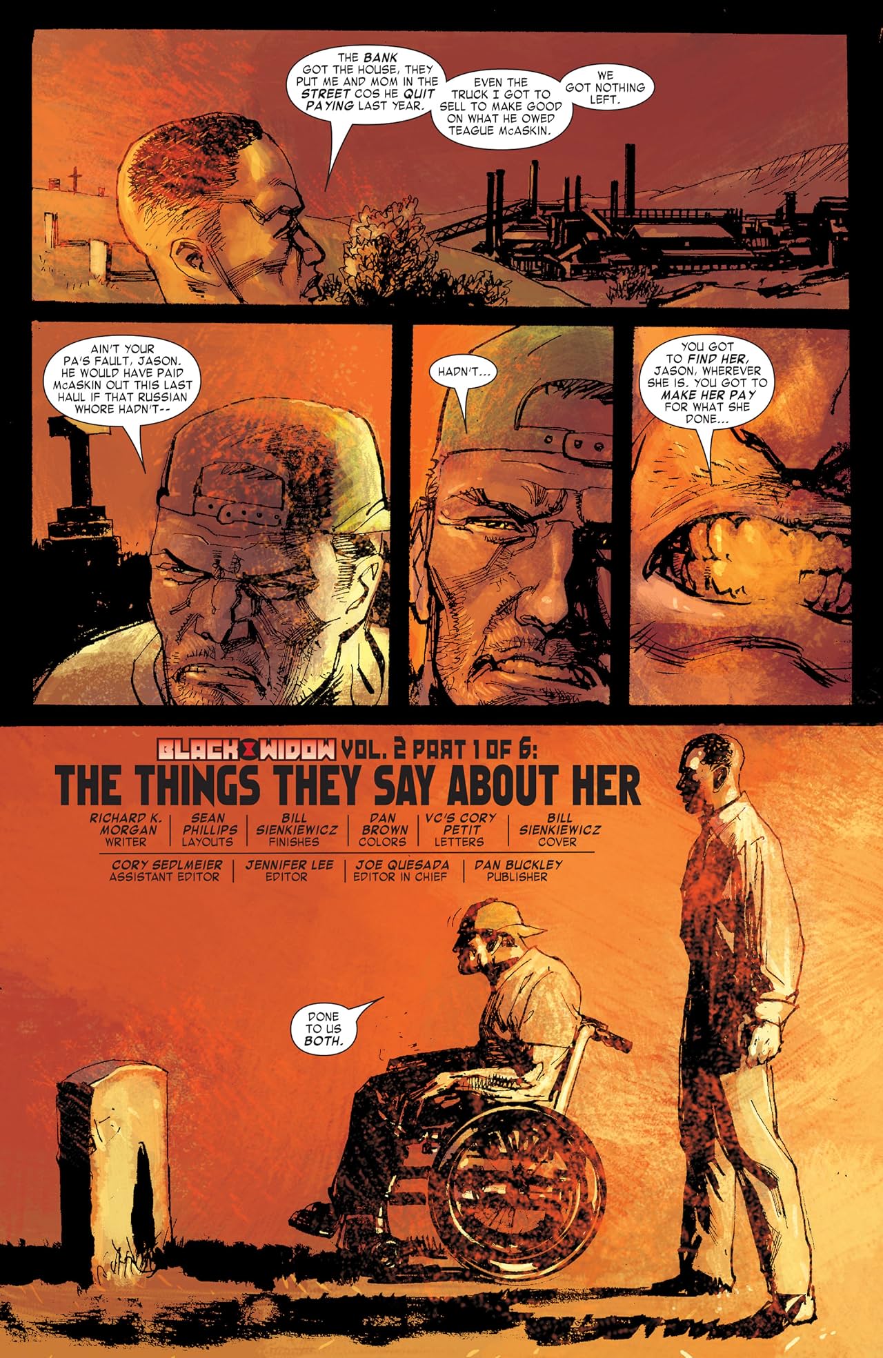 Black Widow: The Things They Say About Her