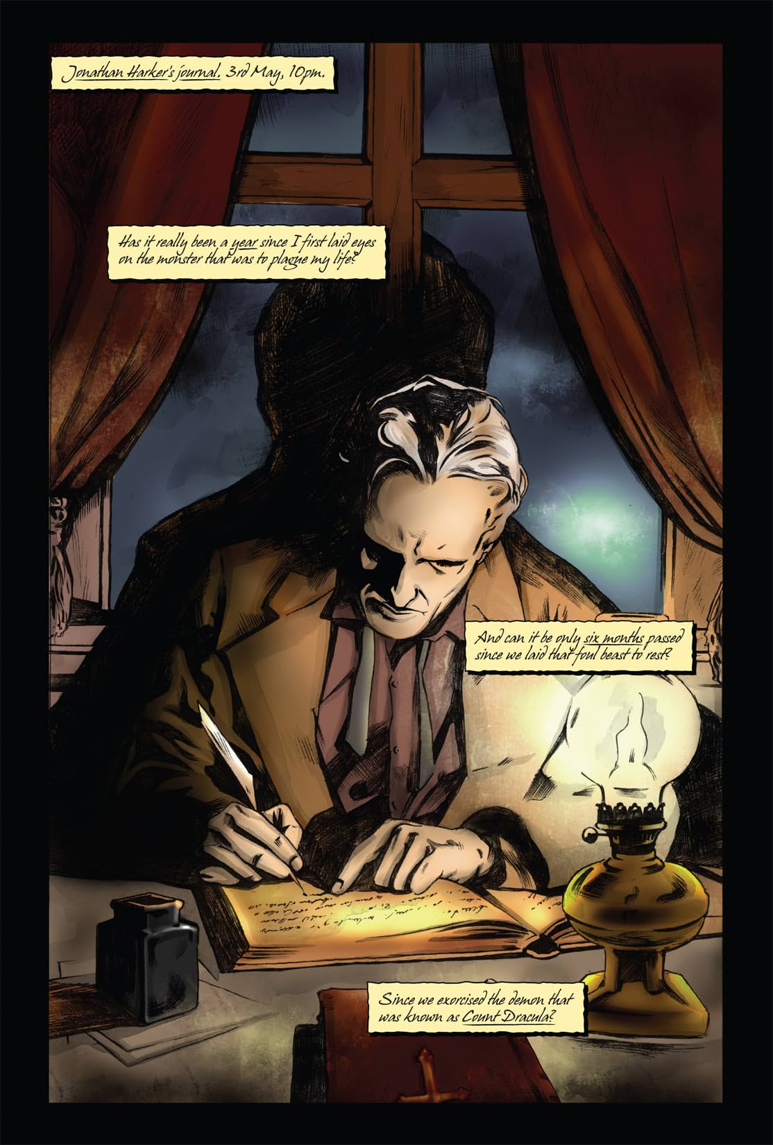 From the Pages of Bram Stoker's Dracula: Harker #1