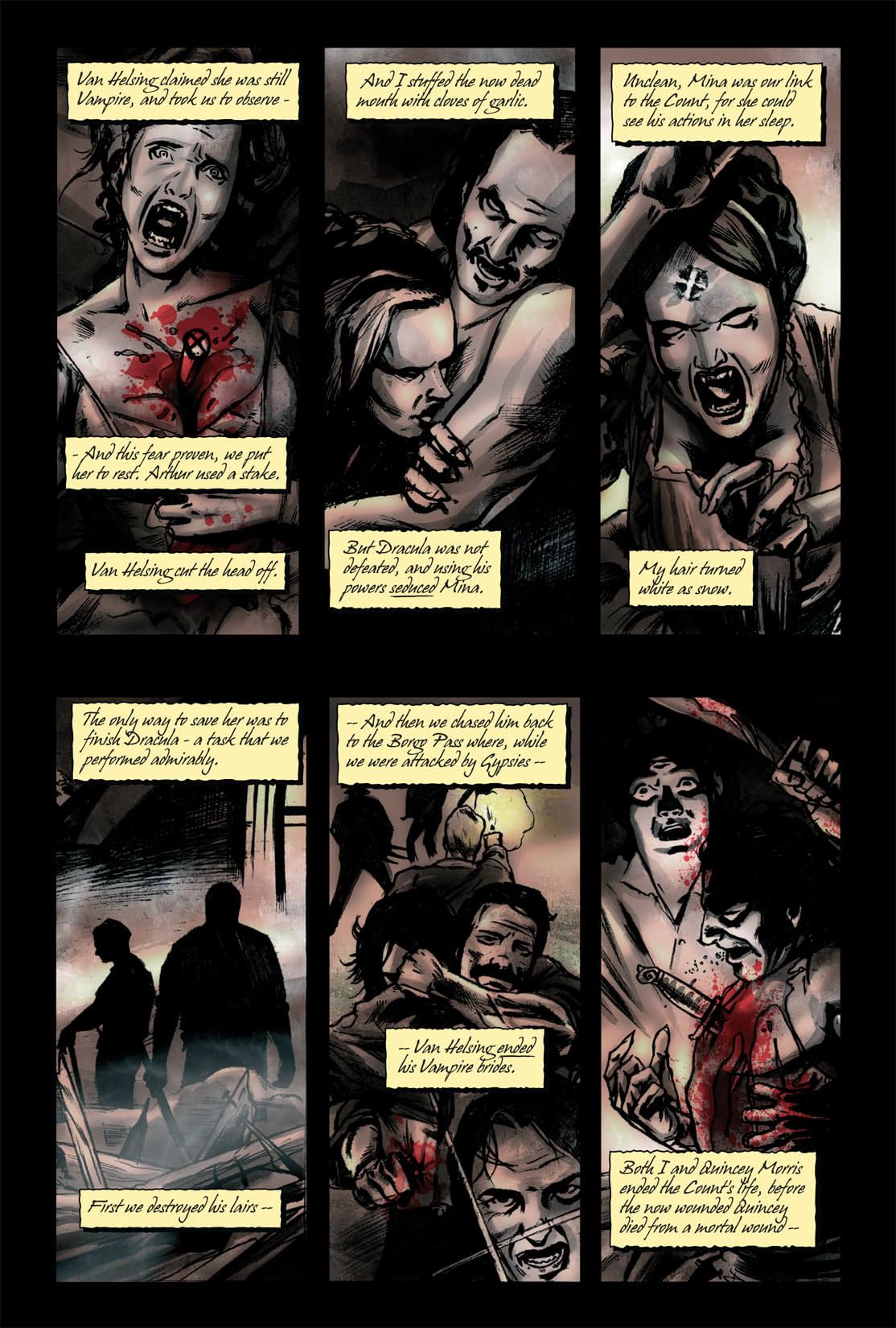 From the Pages of Bram Stoker's Dracula: Harker #1