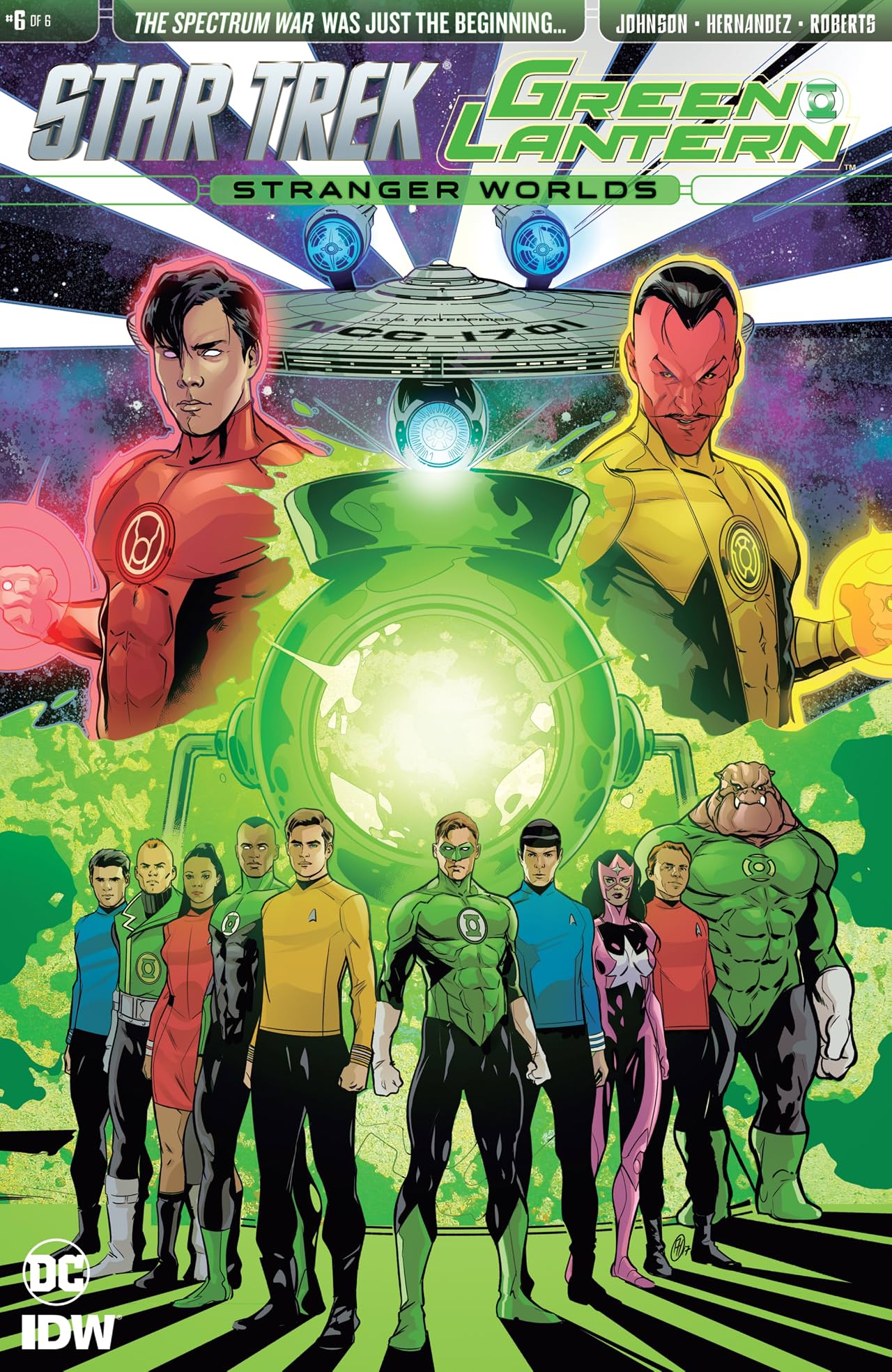Star Trek Green Lantern Vol 2 6 Eu Comics By Comixology