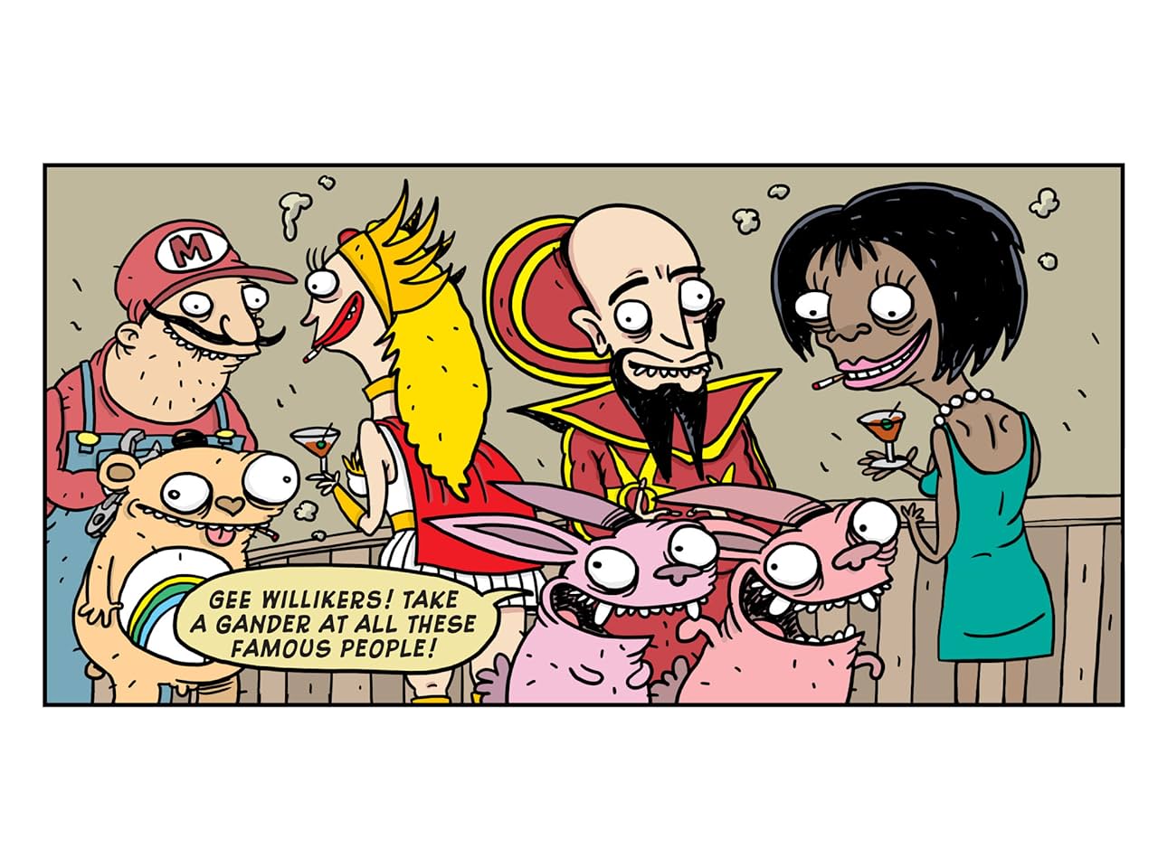 Itty Bitty Bunnies in Rainbow Pixie Candyland #1