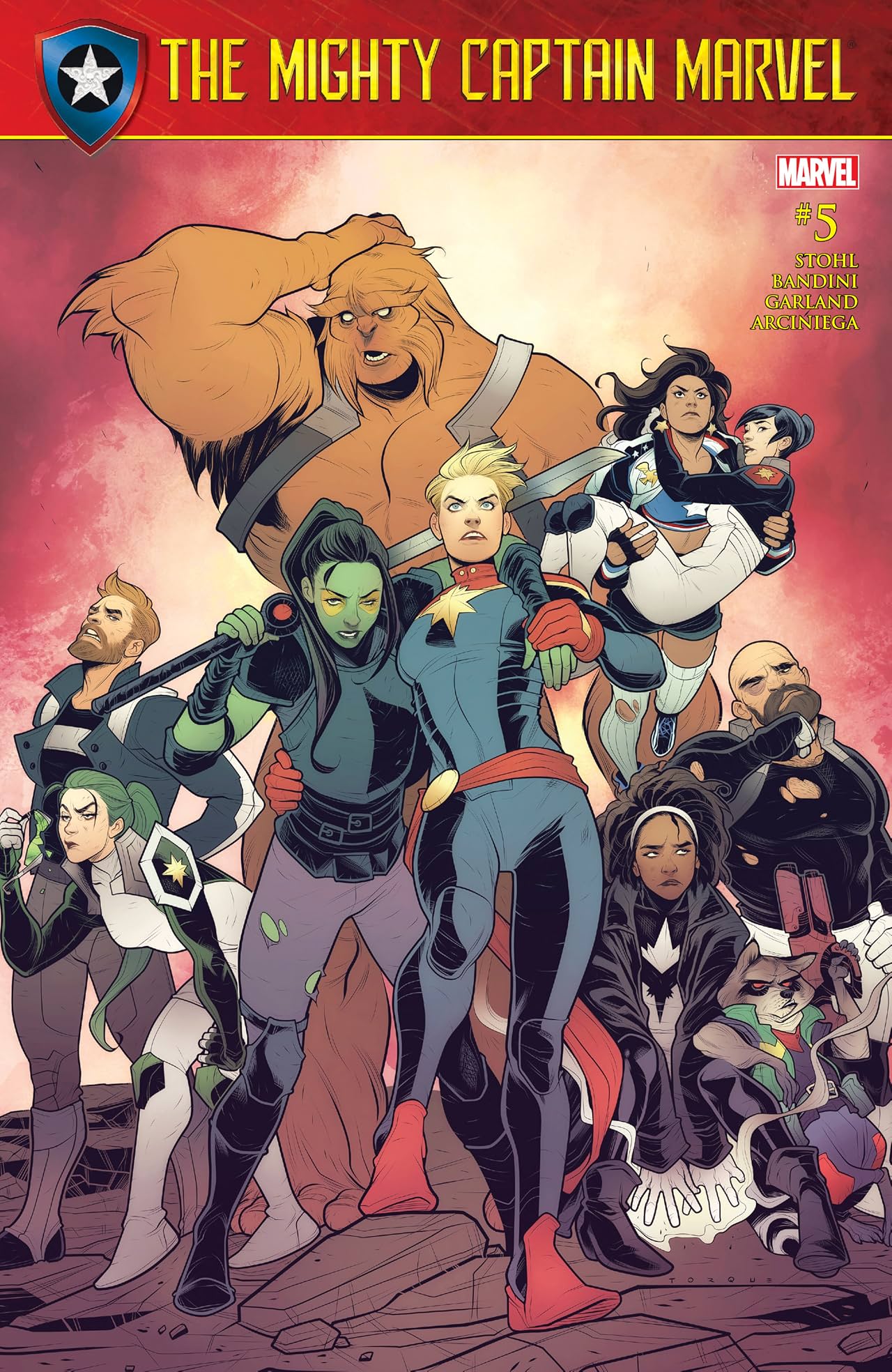The Mighty Captain Marvel (2016-2017) #5