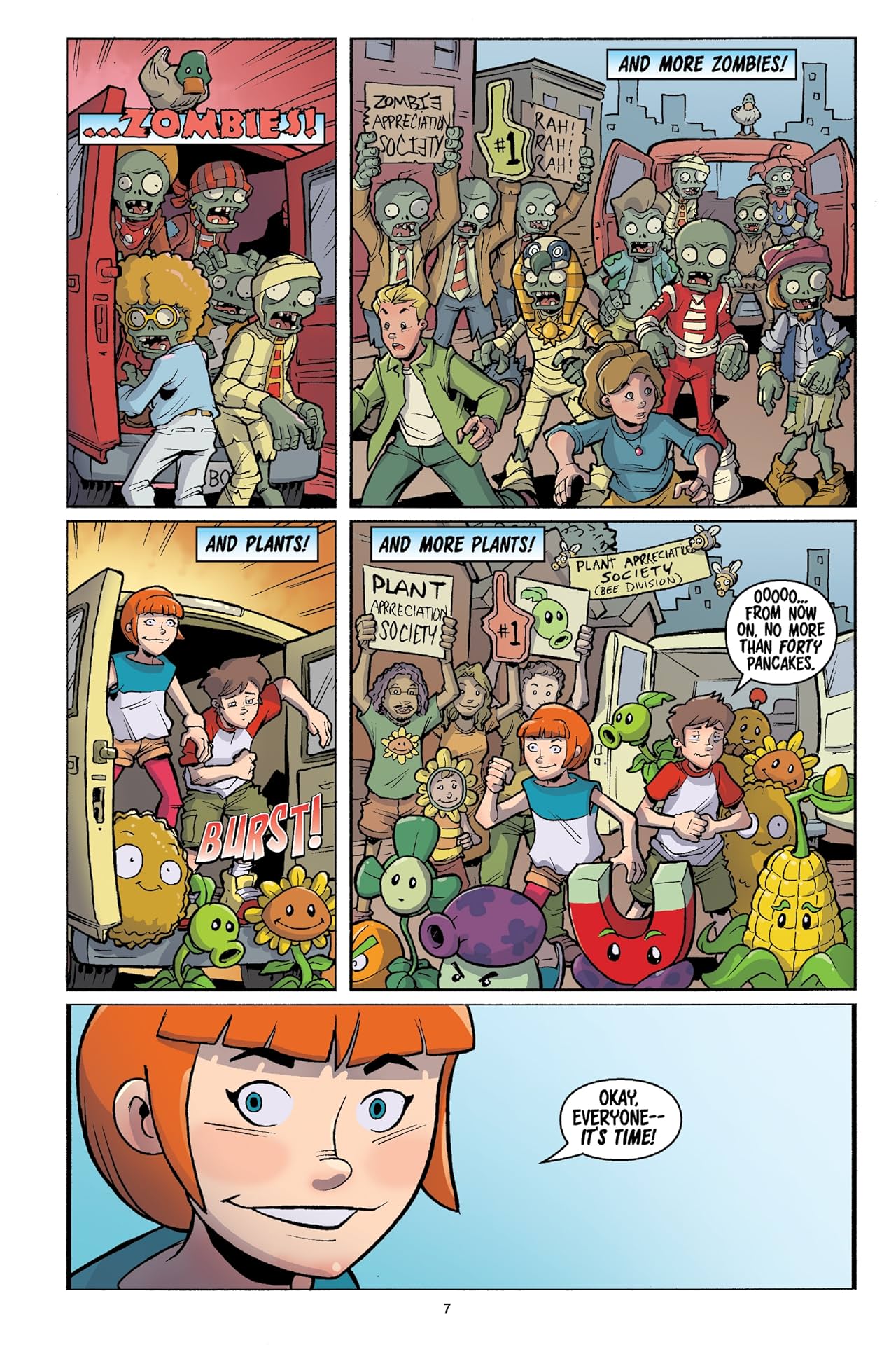 Plants vs. Zombies Vol. 7: Battle Extravagonzo